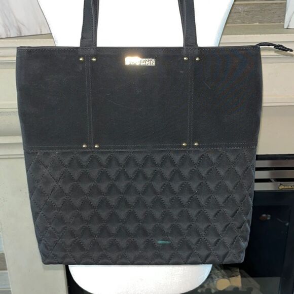 ST. JOHN Black Quilted Shoulder Bag - Picture 2 of 14